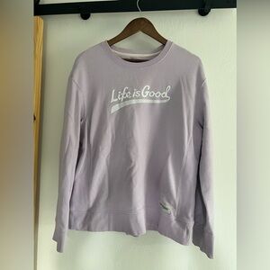 Life is Good Crew Neck